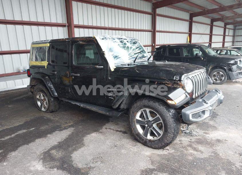 2019 Jeep Wrangler UNLIMITED SAHARA 4X4 (VIN 1C4HJXEG5KW515140) main photo