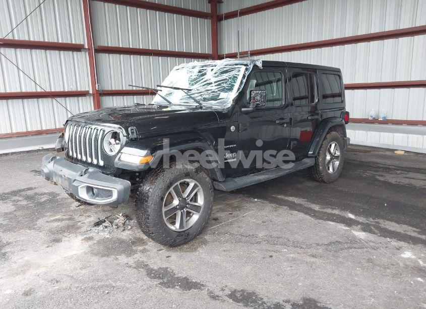 Photo 2 of 2019 Jeep Wrangler UNLIMITED SAHARA 4X4 (VIN 1C4HJXEG5KW515140)