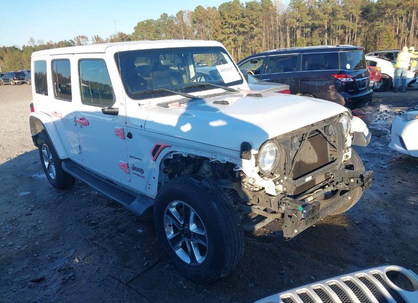 2019 Jeep Wrangler UNLIMITED SAHARA 4X4 (VIN 1C4HJXEG5KW531547) main photo