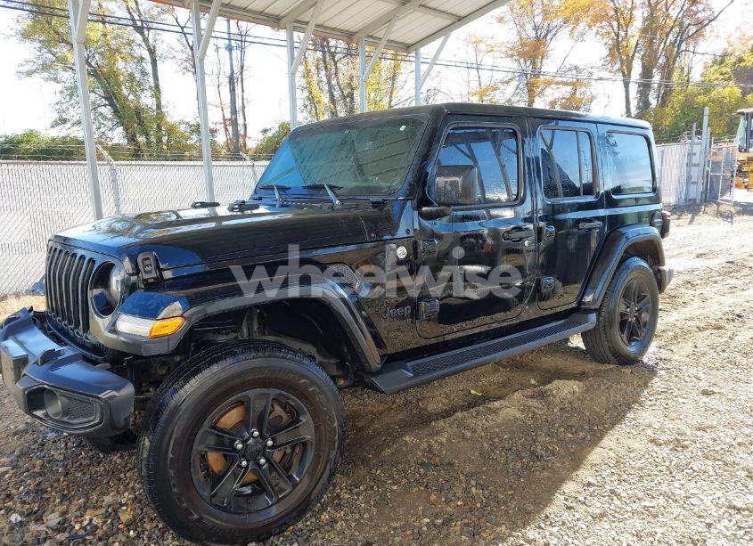 Photo 2 of 2020 Jeep Wrangler UNLIMITED SAHARA ALTITUDE 4X4 (VIN 1C4HJXEG5LW119209)