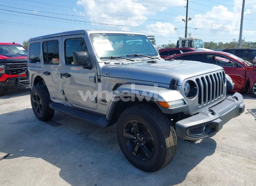 2020 Jeep Wrangler UNLIMITED SAHARA ALTITUDE 4X4 (VIN 1C4HJXEG5LW288078) main photo