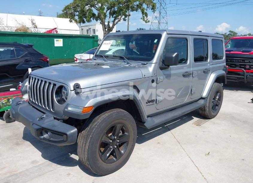 Photo 2 of 2020 Jeep Wrangler UNLIMITED SAHARA ALTITUDE 4X4 (VIN 1C4HJXEG5LW288078)