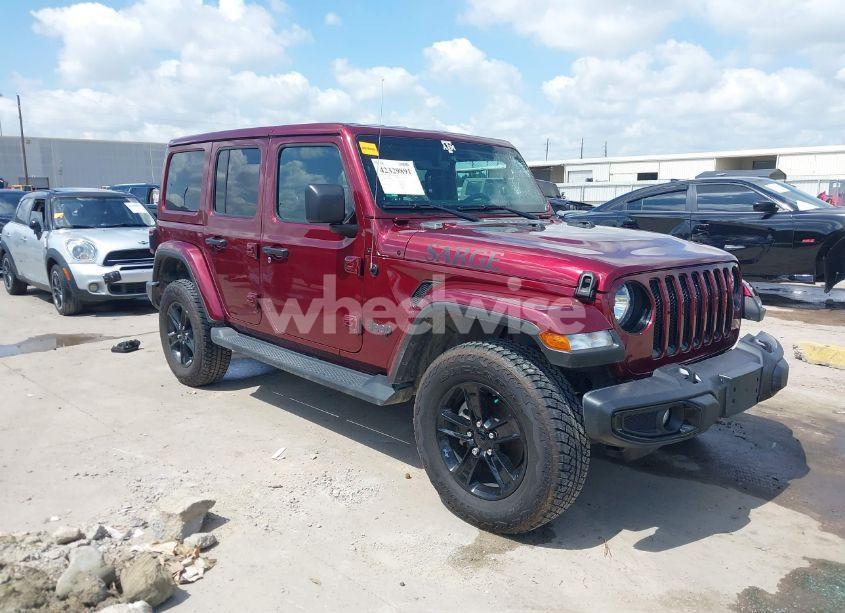 2021 Jeep Wrangler UNLIMITED SAHARA ALTITUDE 4X4 (VIN 1C4HJXEG5MW649214) main photo
