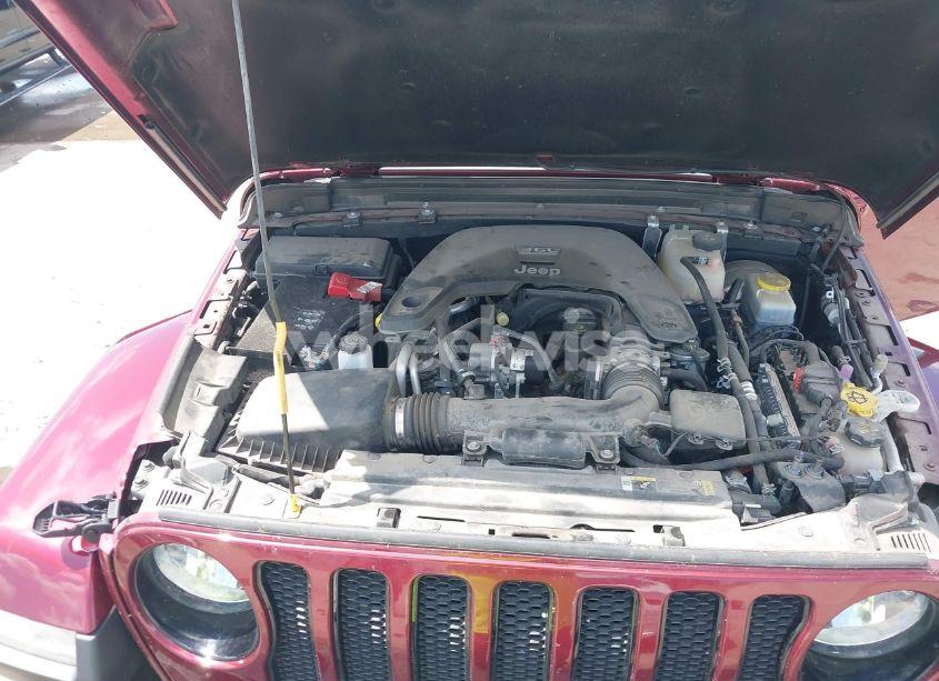 Photo 10 of 2021 Jeep Wrangler UNLIMITED SAHARA ALTITUDE 4X4 (VIN 1C4HJXEG5MW649214)