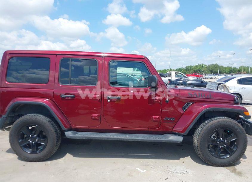 Photo 13 of 2021 Jeep Wrangler UNLIMITED SAHARA ALTITUDE 4X4 (VIN 1C4HJXEG5MW649214)