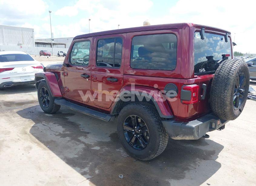 Photo 3 of 2021 Jeep Wrangler UNLIMITED SAHARA ALTITUDE 4X4 (VIN 1C4HJXEG5MW649214)