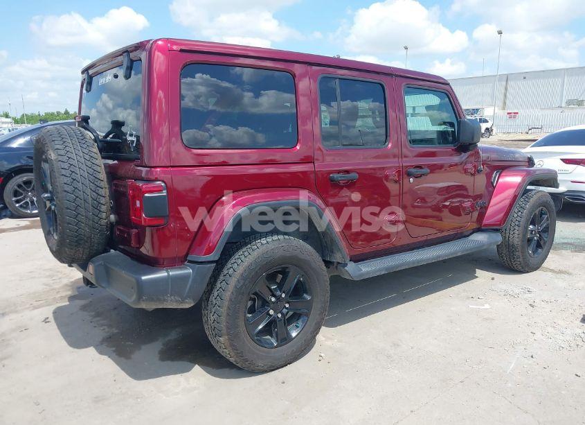 Photo 4 of 2021 Jeep Wrangler UNLIMITED SAHARA ALTITUDE 4X4 (VIN 1C4HJXEG5MW649214)