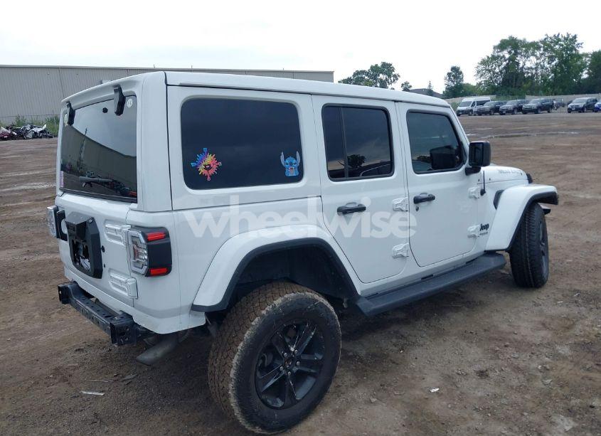 Photo 4 of 2021 Jeep Wrangler UNLIMITED SAHARA ALTITUDE 4X4 (VIN 1C4HJXEG5MW764573)
