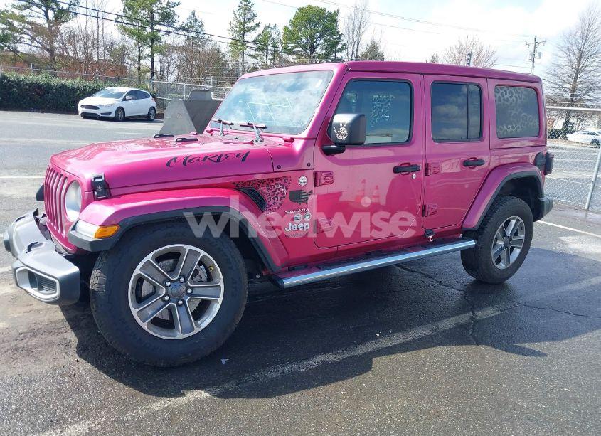 Photo 2 of 2022 Jeep Wrangler UNLIMITED SAHARA 4X4 (VIN 1C4HJXEG5NW109153)