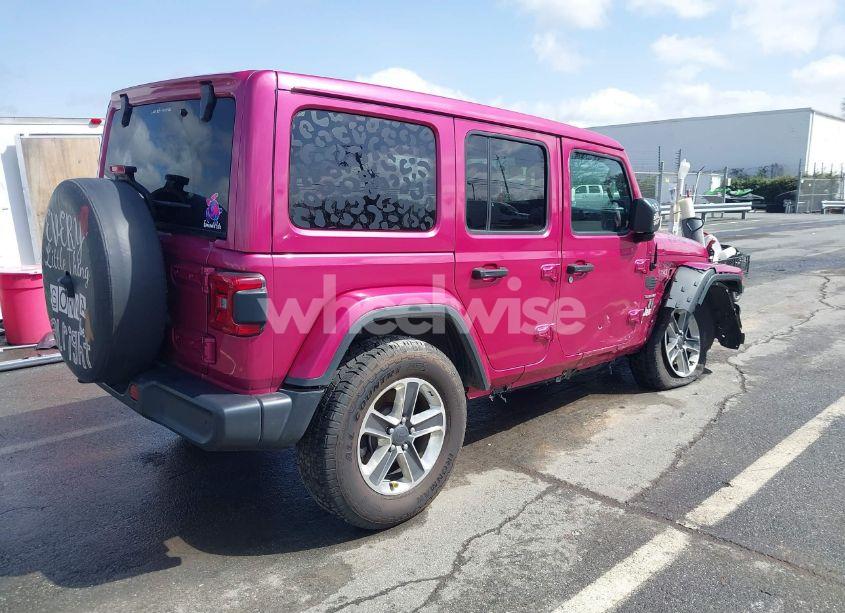 Photo 4 of 2022 Jeep Wrangler UNLIMITED SAHARA 4X4 (VIN 1C4HJXEG5NW109153)