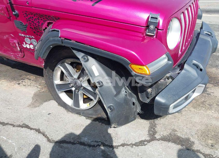 Photo 6 of 2022 Jeep Wrangler UNLIMITED SAHARA 4X4 (VIN 1C4HJXEG5NW109153)