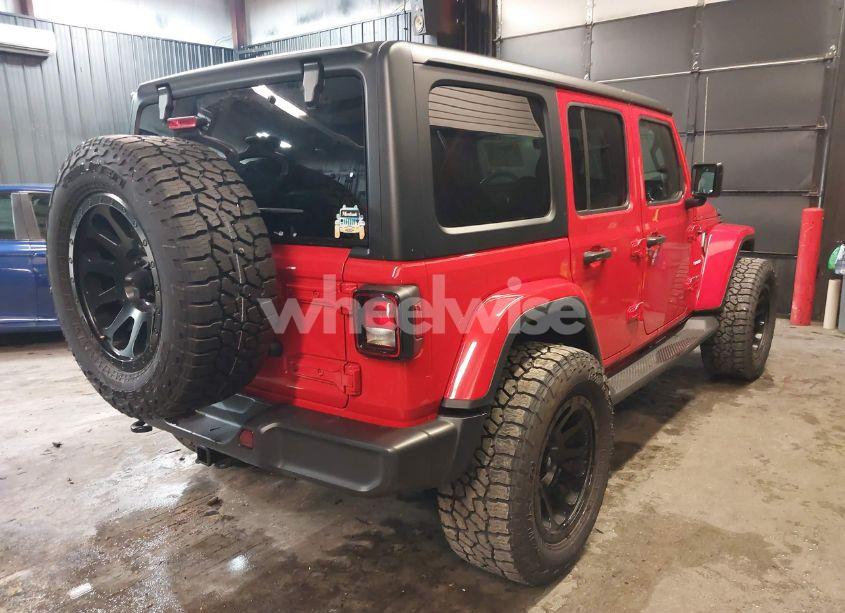 Photo 4 of 2023 Jeep Wrangler 4-DOOR SAHARA 4X4 (VIN 1C4HJXEG5PW501777)