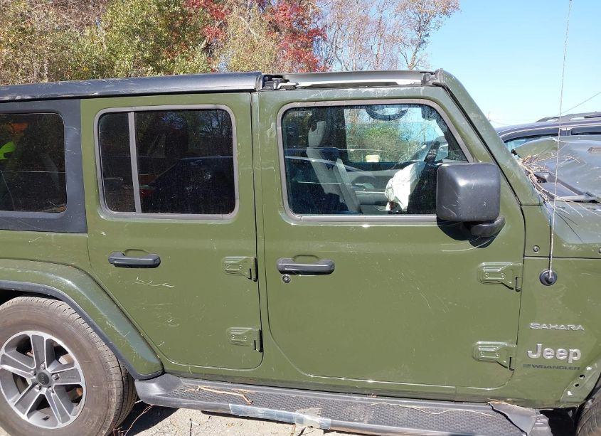 Photo 12 of 2023 Jeep Wrangler 4-DOOR SAHARA 4X4 (VIN 1C4HJXEG5PW601944)