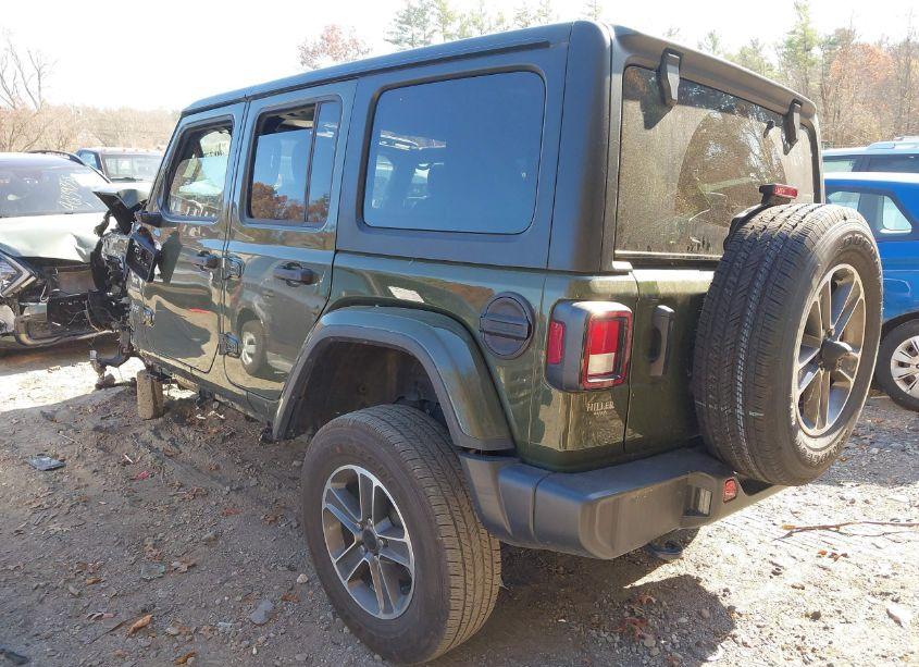 Photo 3 of 2023 Jeep Wrangler 4-DOOR SAHARA 4X4 (VIN 1C4HJXEG5PW601944)