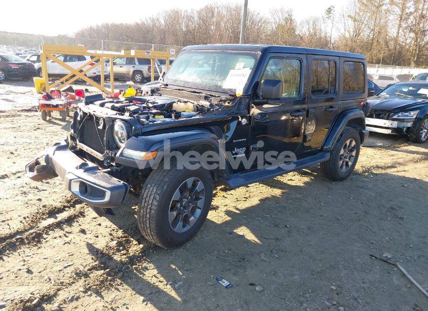 Photo 2 of 2018 Jeep Wrangler UNLIMITED SAHARA 4X4 (VIN 1C4HJXEG6JW115098)
