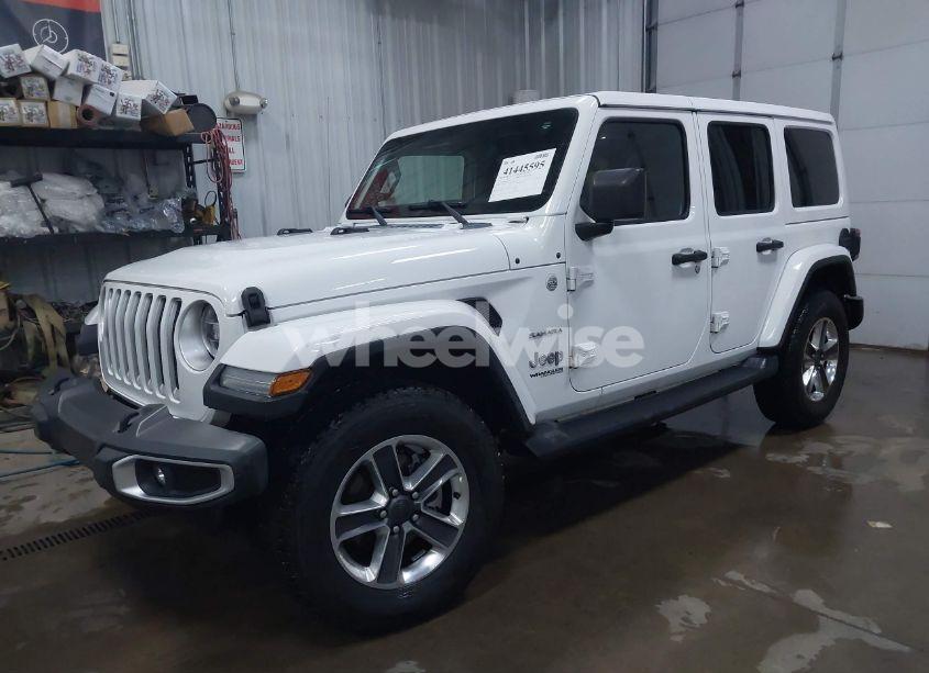 Photo 2 of 2020 Jeep Wrangler UNLIMITED SAHARA 4X4 (VIN 1C4HJXEG6LW140232)
