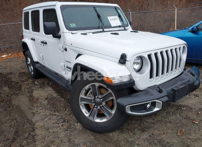 2021 Jeep Wrangler UNLIMITED SAHARA 4X4 (VIN 1C4HJXEG6MW751752) main photo