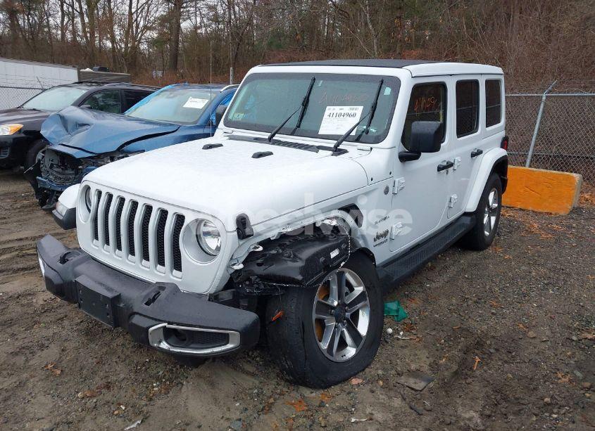Photo 2 of 2021 Jeep Wrangler UNLIMITED SAHARA 4X4 (VIN 1C4HJXEG6MW751752)