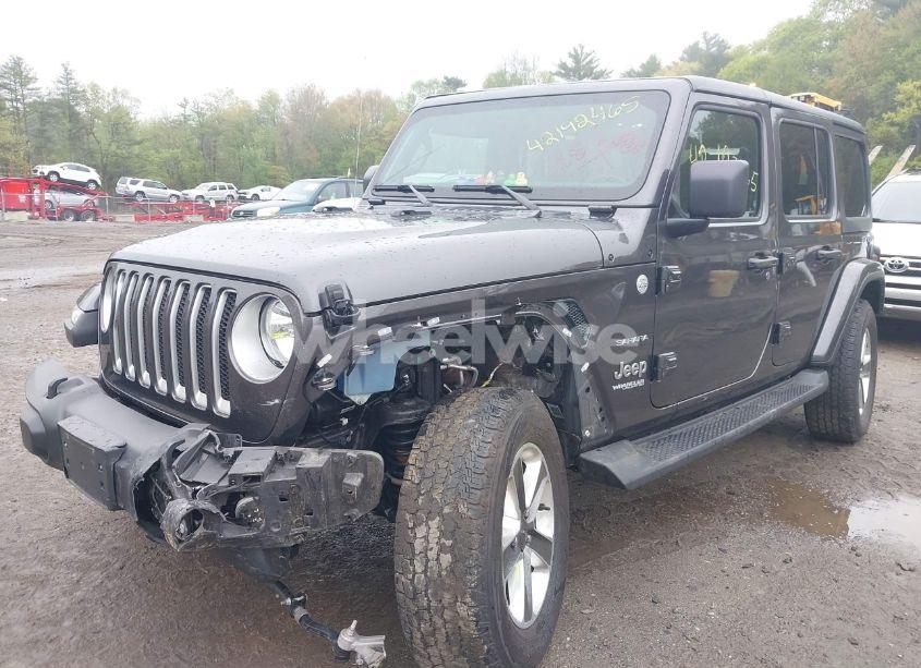 Photo 2 of 2022 Jeep Wrangler UNLIMITED SAHARA 4X4 (VIN 1C4HJXEG6NW267825)