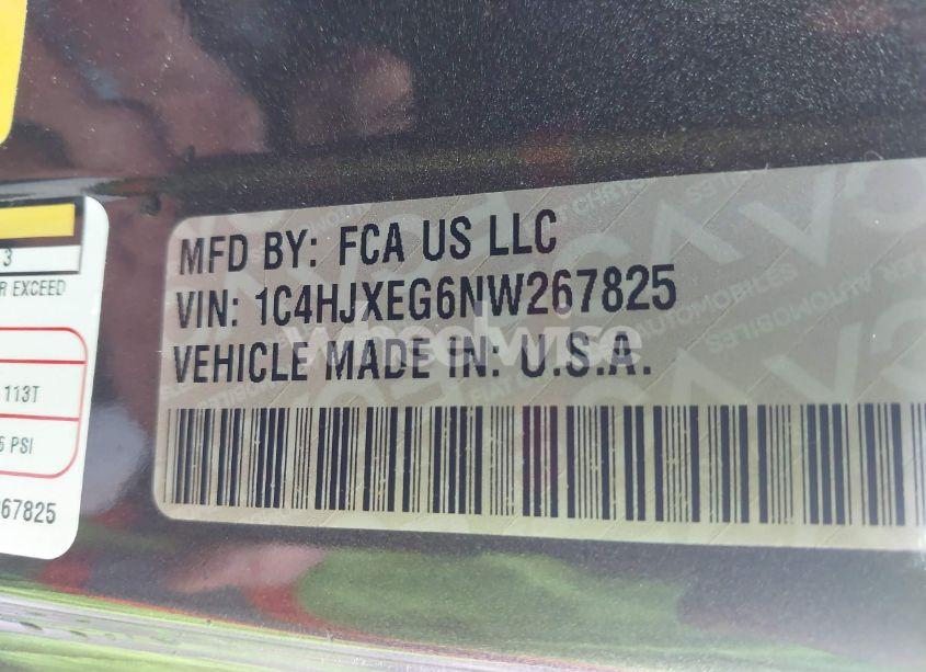 Photo 9 of 2022 Jeep Wrangler UNLIMITED SAHARA 4X4 (VIN 1C4HJXEG6NW267825)