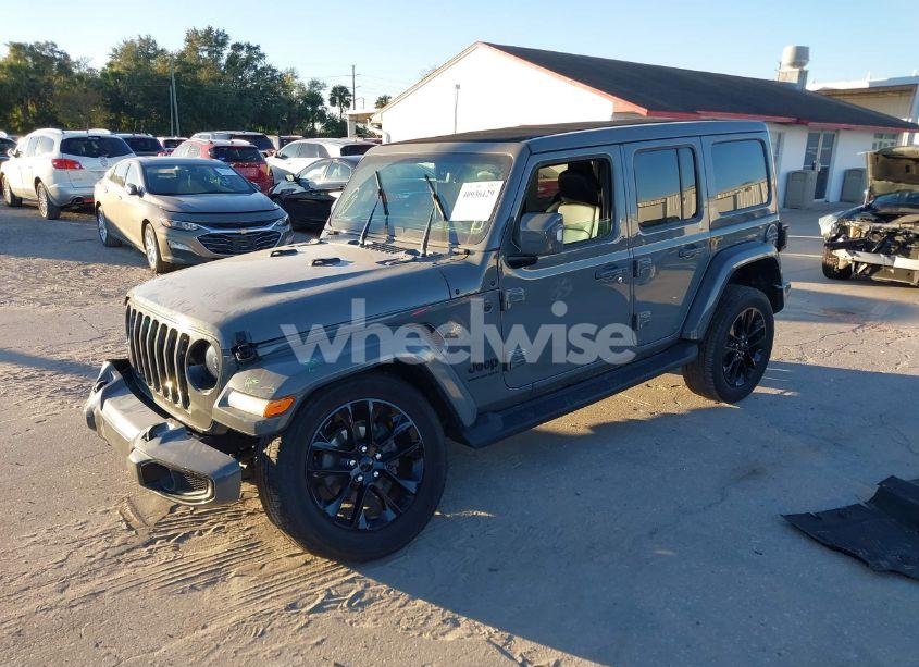 Photo 2 of 2023 Jeep Wrangler 4-DOOR HIGH ALTITUDE 4X4 (VIN 1C4HJXEG6PW509063)