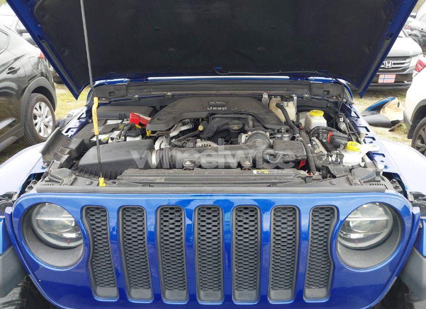 Photo 10 of 2019 Jeep Wrangler UNLIMITED SAHARA 4X4 (VIN 1C4HJXEG7KW633349)