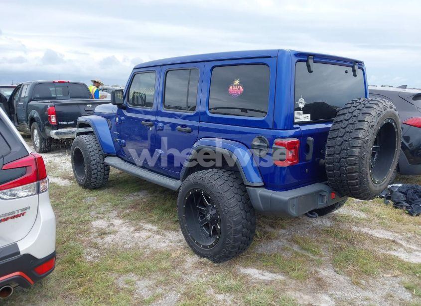 Photo 3 of 2019 Jeep Wrangler UNLIMITED SAHARA 4X4 (VIN 1C4HJXEG7KW633349)