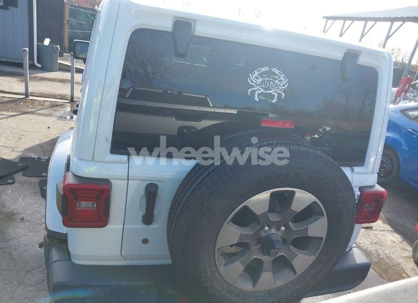 Photo 17 of 2020 Jeep Wrangler UNLIMITED SAHARA 4X4 (VIN 1C4HJXEG7LW196700)