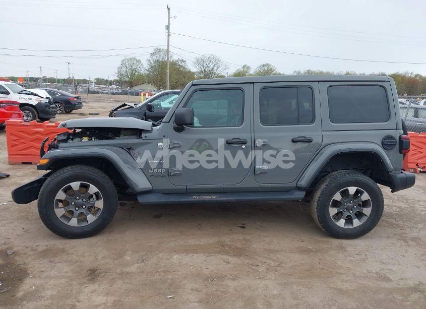 Photo 15 of 2022 Jeep Wrangler UNLIMITED SAHARA 4X4 (VIN 1C4HJXEG7NW138105)