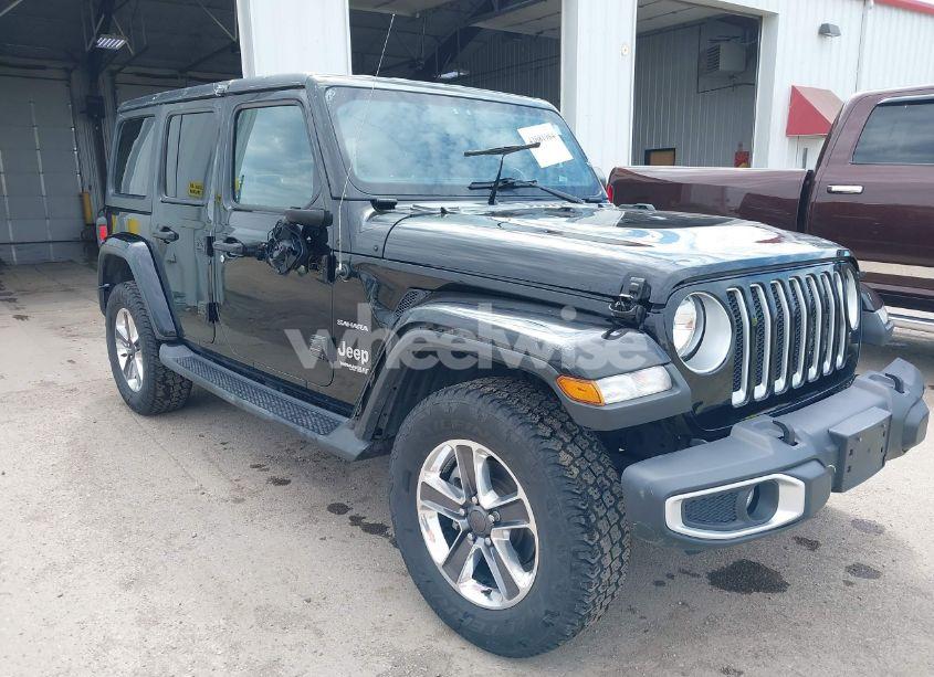 2019 Jeep Wrangler UNLIMITED SAHARA (VIN 1C4HJXEG8KW541120) main photo