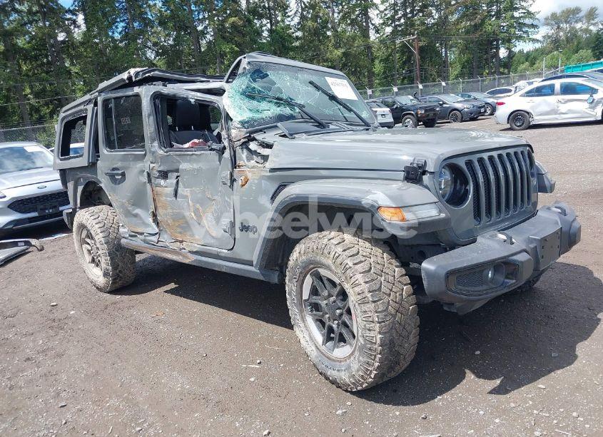 2020 Jeep Wrangler UNLIMITED SAHARA ALTITUDE (VIN 1C4HJXEG8LW112903) main photo