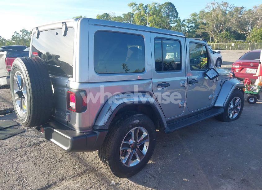 Photo 4 of 2021 Jeep Wrangler UNLIMITED SAHARA 4X4 (VIN 1C4HJXEG8MW576811)