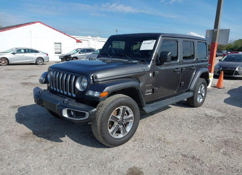 Photo 2 of 2022 Jeep Wrangler UNLIMITED SAHARA 4X4 (VIN 1C4HJXEG8NW206959)
