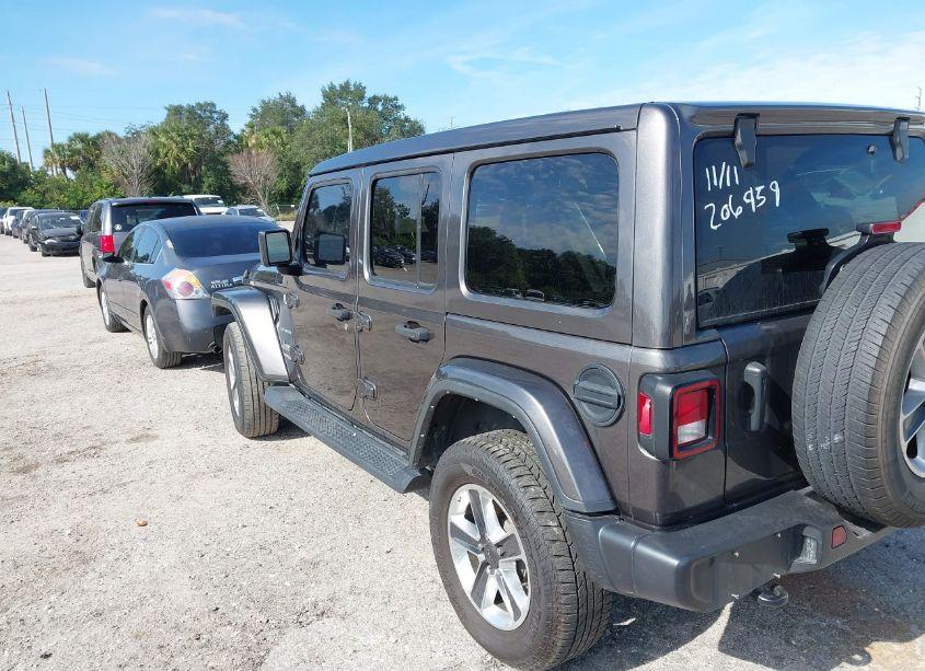 Photo 3 of 2022 Jeep Wrangler UNLIMITED SAHARA 4X4 (VIN 1C4HJXEG8NW206959)