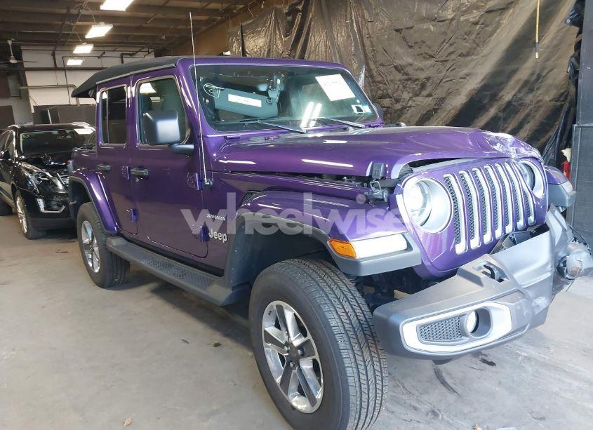 2023 Jeep Wrangler 4-DOOR SAHARA 4X4 (VIN 1C4HJXEG8PW527662) main photo