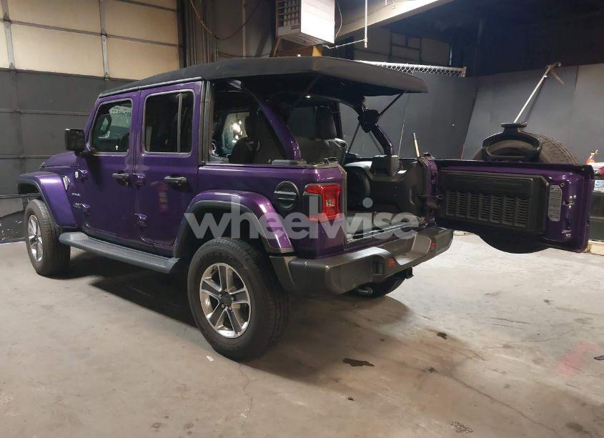 Photo 3 of 2023 Jeep Wrangler 4-DOOR SAHARA 4X4 (VIN 1C4HJXEG8PW527662)