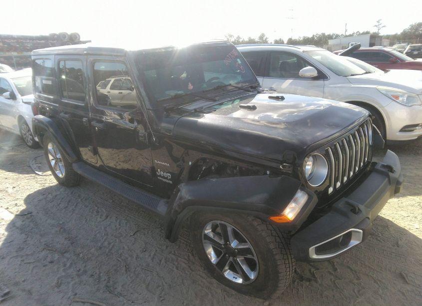 2019 Jeep Wrangler UNLIMITED SAHARA 4X4 (VIN 1C4HJXEG9KW525203) main photo
