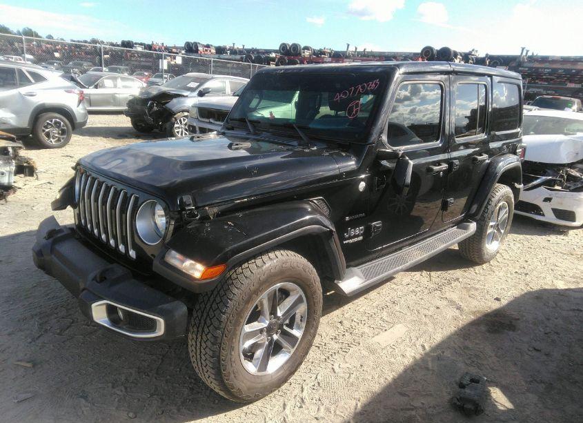 Photo 2 of 2019 Jeep Wrangler UNLIMITED SAHARA 4X4 (VIN 1C4HJXEG9KW525203)