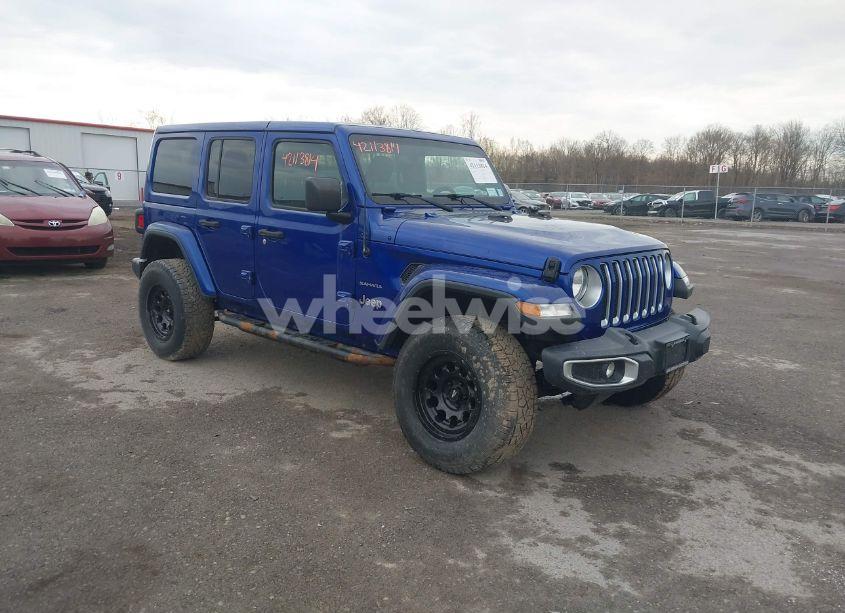 2019 Jeep Wrangler UNLIMITED SAHARA (VIN 1C4HJXEG9KW541238) main photo