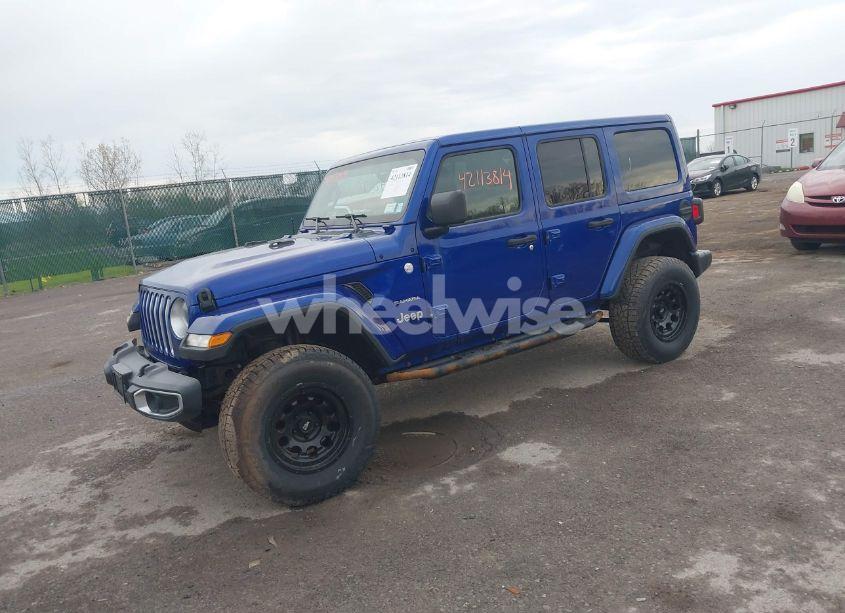 Photo 2 of 2019 Jeep Wrangler UNLIMITED SAHARA (VIN 1C4HJXEG9KW541238)