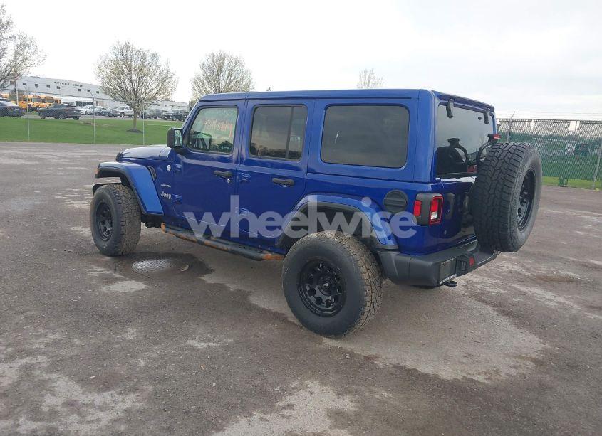 Photo 3 of 2019 Jeep Wrangler UNLIMITED SAHARA (VIN 1C4HJXEG9KW541238)