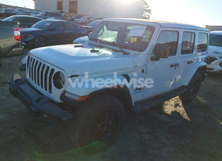 Photo 2 of 2020 Jeep Wrangler UNLIMITED SAHARA ALTITUDE 4X4 (VIN 1C4HJXEG9LW300801)