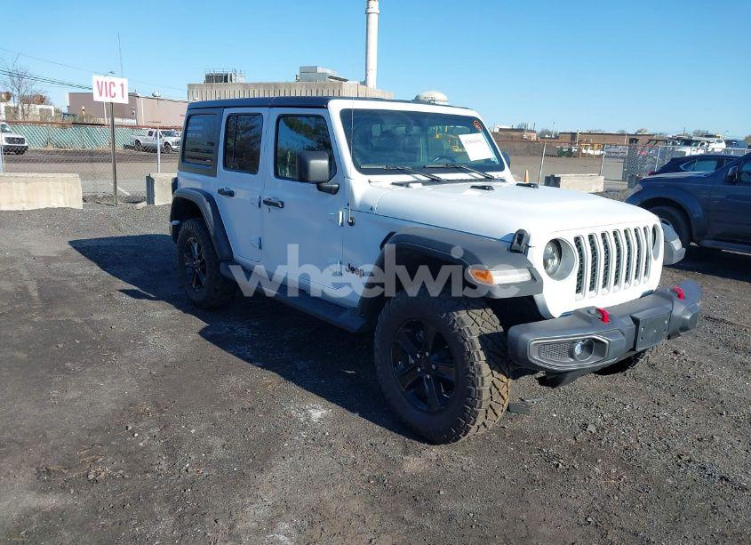 2020 Jeep Wrangler UNLIMITED SAHARA 4X4 (VIN 1C4HJXEGXLW118444) main photo