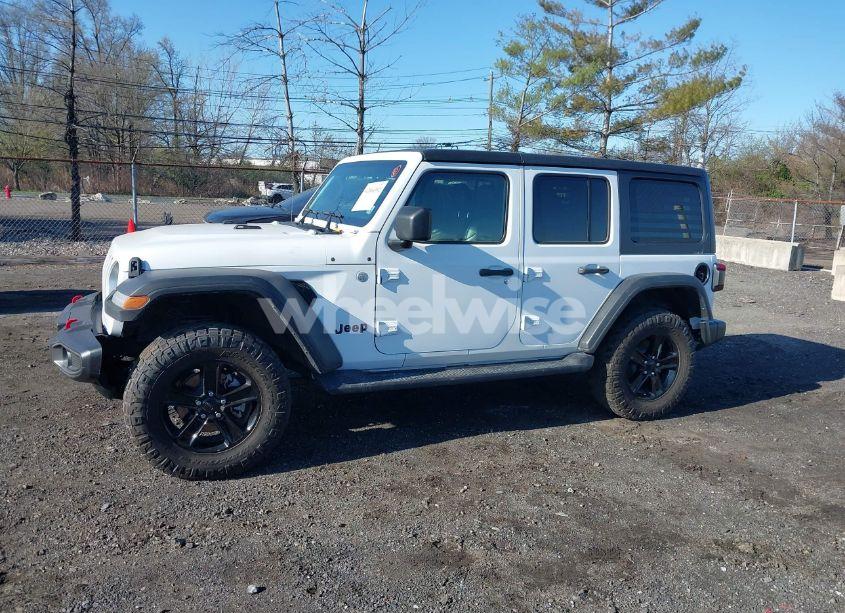 Photo 14 of 2020 Jeep Wrangler UNLIMITED SAHARA 4X4 (VIN 1C4HJXEGXLW118444)