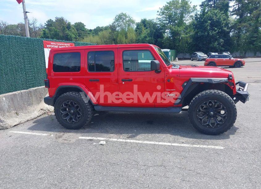 Photo 13 of 2021 Jeep Wrangler UNLIMITED SAHARA 4X4 (VIN 1C4HJXEGXMW631033)