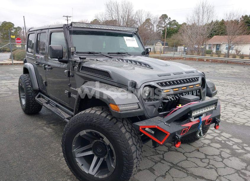 2023 Jeep Wrangler 4-DOOR SAHARA 4X4 (VIN 1C4HJXEGXPW501726) main photo