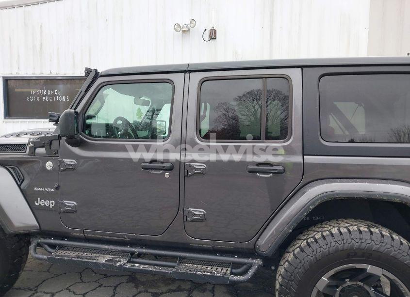 Photo 14 of 2023 Jeep Wrangler 4-DOOR SAHARA 4X4 (VIN 1C4HJXEGXPW501726)