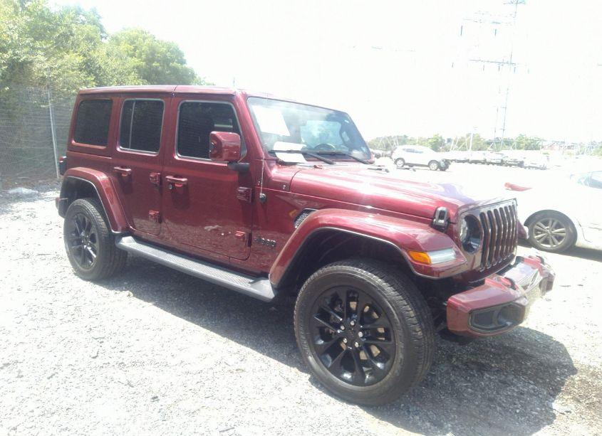 2021 Jeep Wrangler UNLIMITED HIGH ALTITUDE 4X4 (VIN 1C4HJXEM2MW588247) main photo