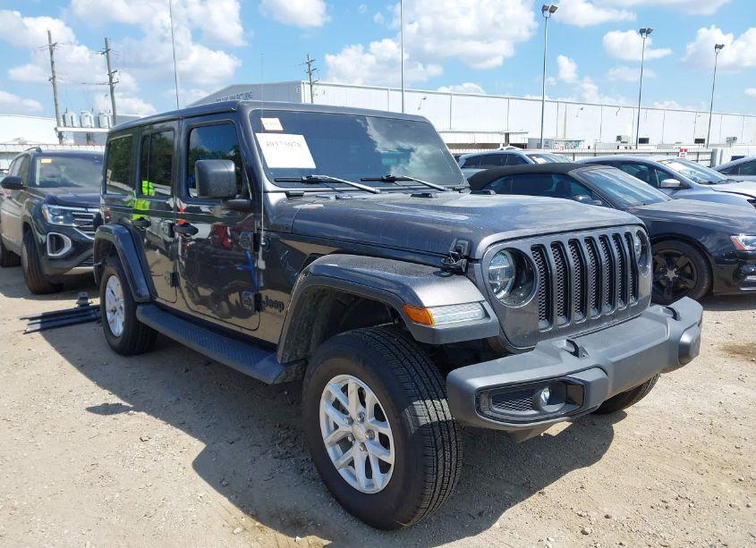 2020 Jeep Wrangler UNLIMITED SAHARA ALTITUDE 4X4 (VIN 1C4HJXEM3LW336943) main photo