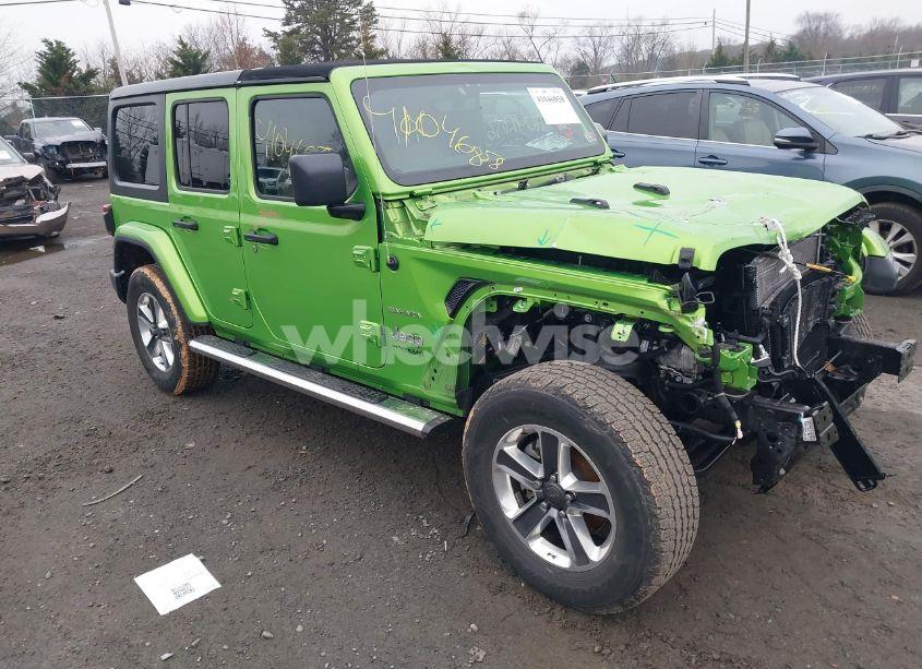 2018 Jeep Wrangler UNLIMITED SAHARA 4X4 (VIN 1C4HJXEN0JW285357) main photo